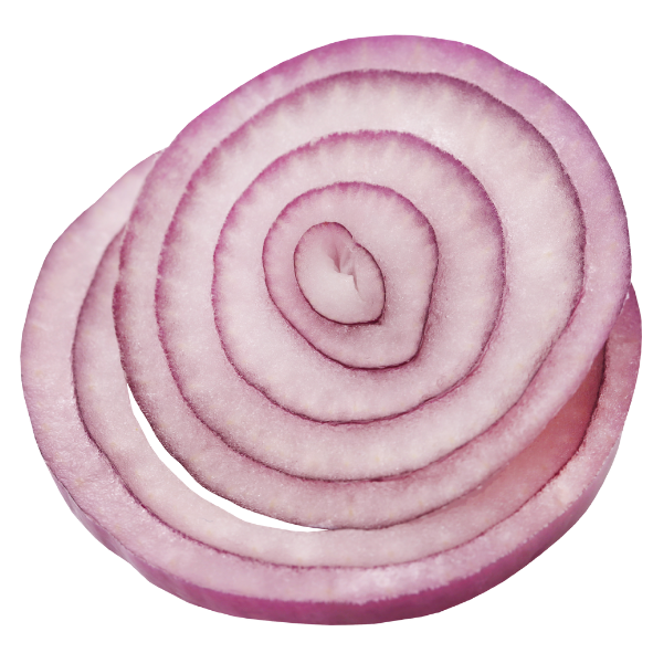 Processed - Onions Red - Sliced - Bag - 1kg