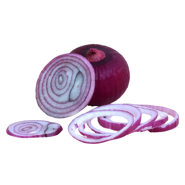 Processed - Onions Red - Sliced - Bag - 1kg
