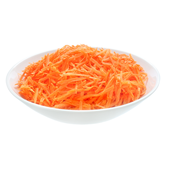 Processed - Carrots - Grated - Bag - 1kg