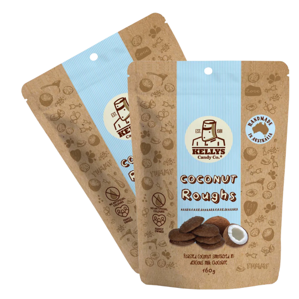 Handmade Lollies - Kelly's Candy Co. Coconut Roughs