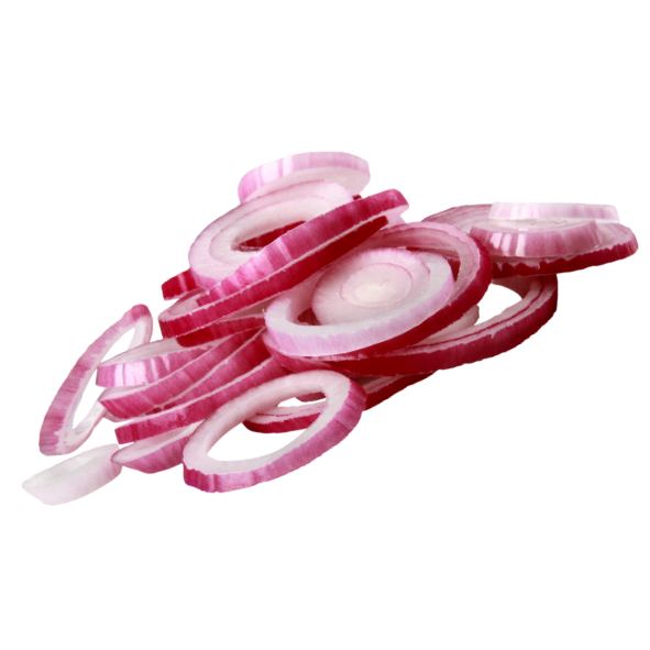 Processed - Onions Red - Sliced - Bag - 1kg