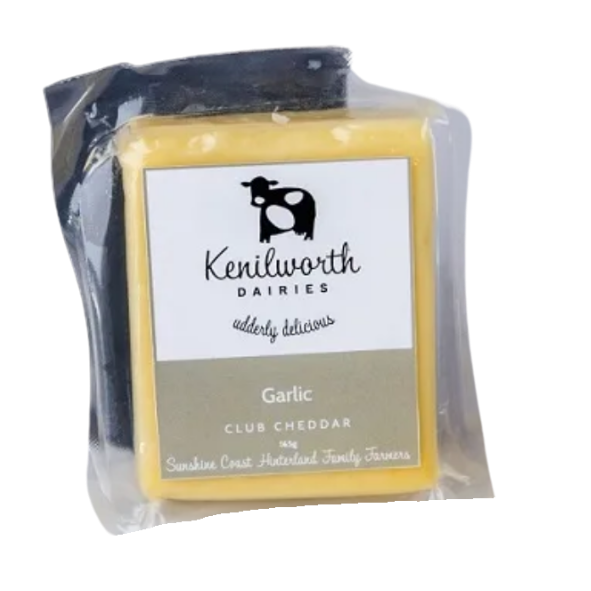Club Cheddar - Kenilworth Dairies Garlic