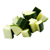 Processed - Zucchini - Diced - Bag - 1kg