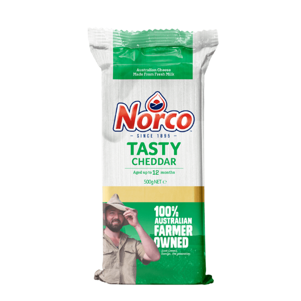 Tasty Cheddar Cheese Block - Norco