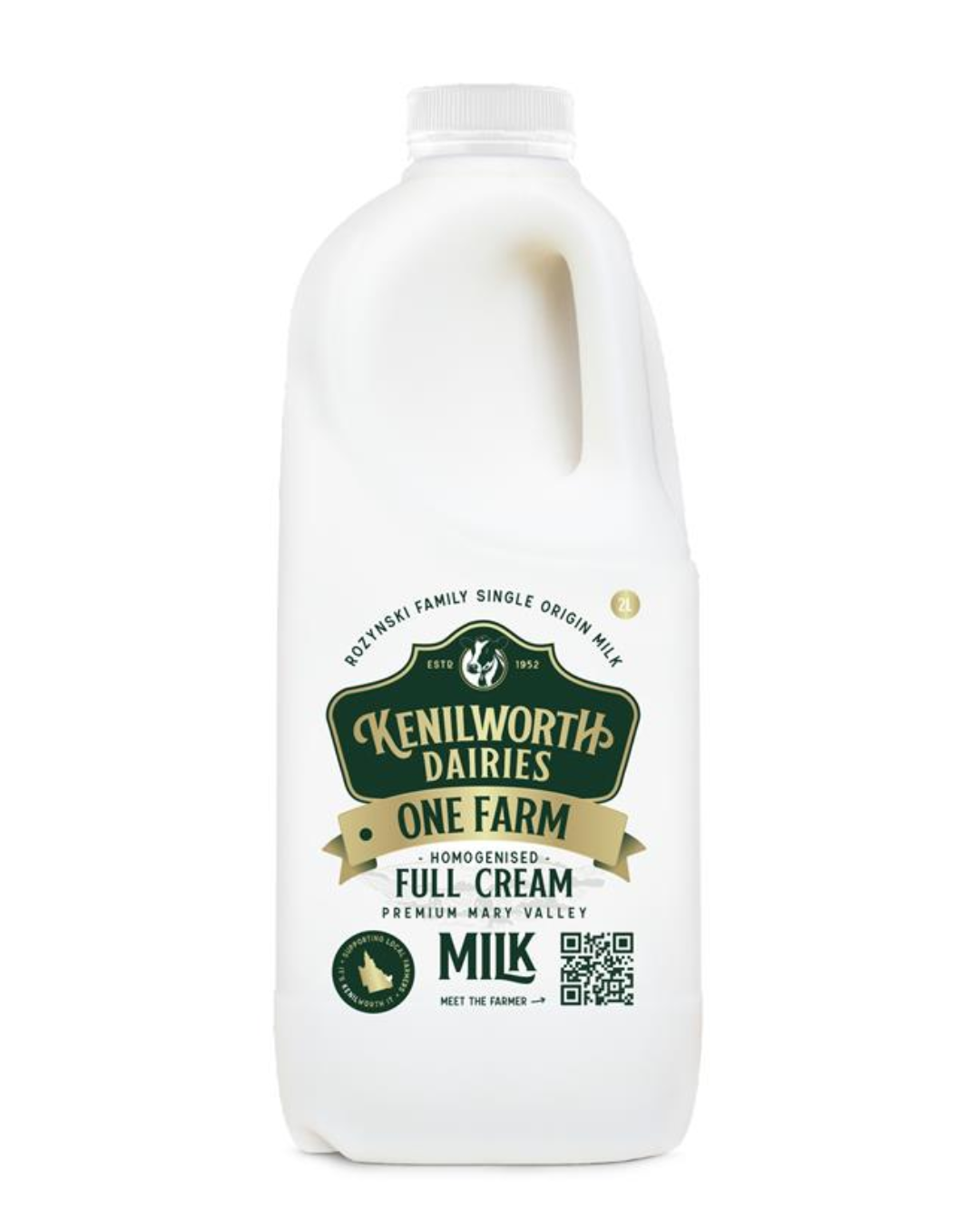 One Farm - Full Cream Milk - 2L