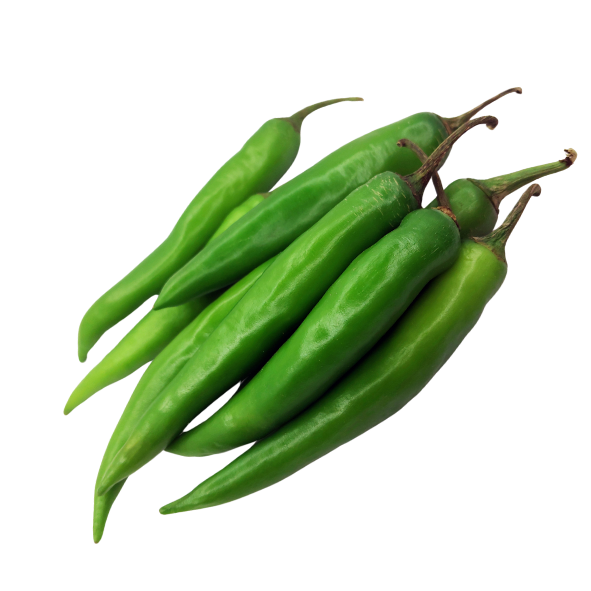 Chillies - Green - 100g