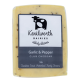 Club Cheddar - Kenilworth Dairies Garlic & Pepper