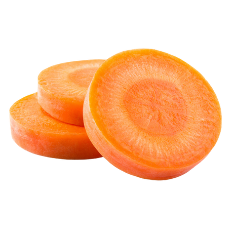 Processed - Carrots - Sliced - Bag - 1kg
