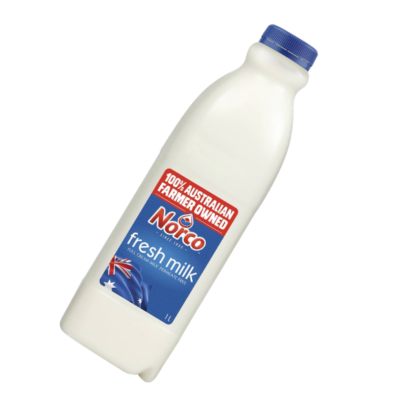 1L Full Cream Milk - Norco