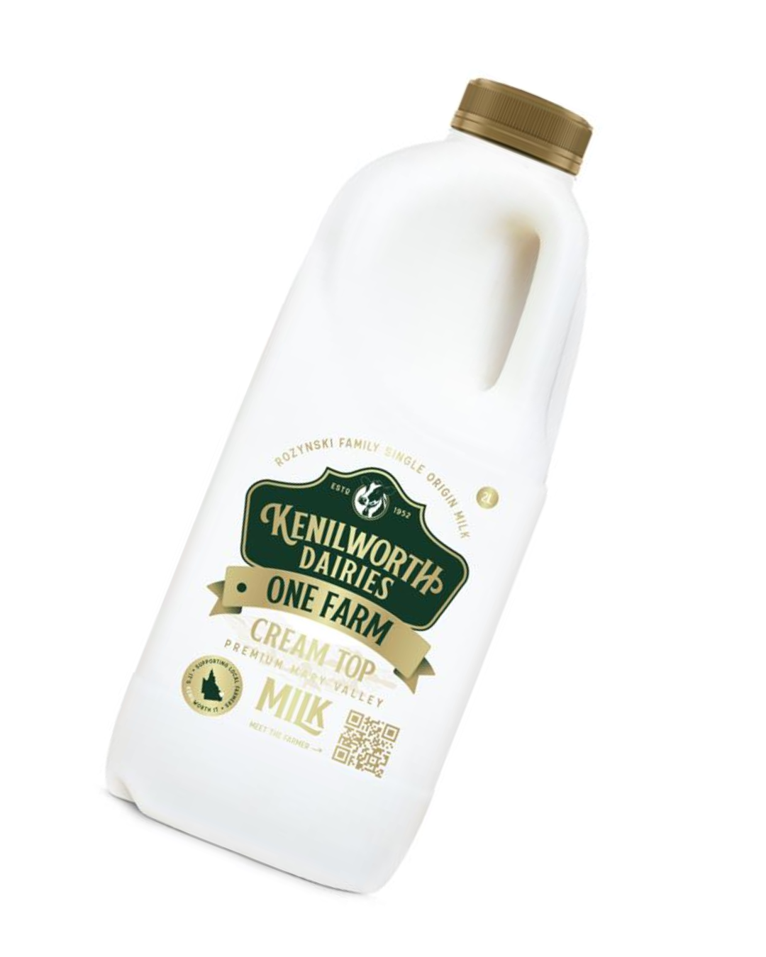 One Farm - Cream Top Milk - 2L