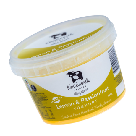 Yoghurt - Kenilworth Dairies Lemon & PassionFruit 200g