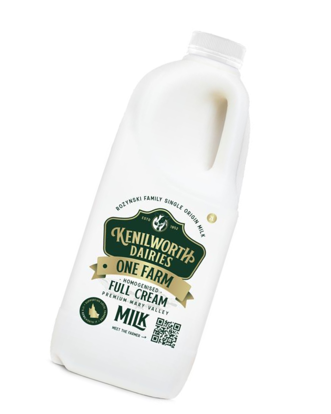 One Farm - Full Cream Milk - 2L