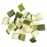 Processed - Zucchini - Diced - Bag - 1kg