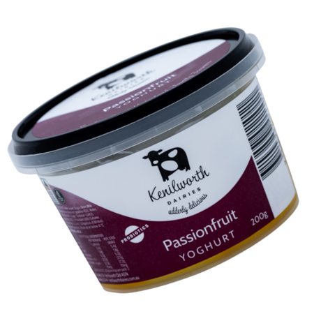 Yoghurt - Kenilworth Dairies Passionfruit 200g