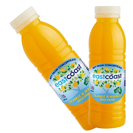 Orange & Mango Juice - 400ml - East Coast