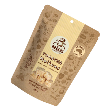 Handmade Lollies - Kelly's Candy Co. Toasted Mallows