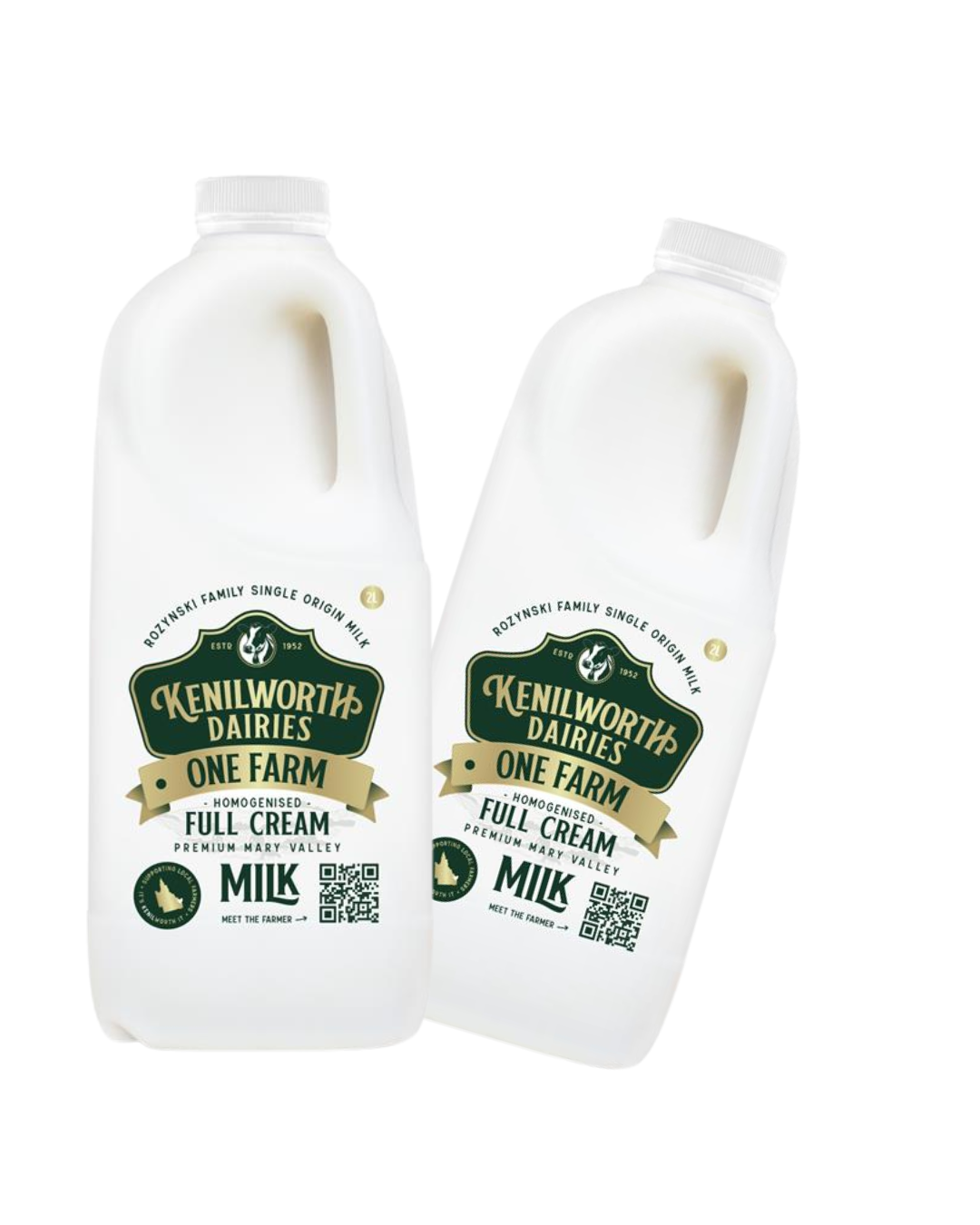 One Farm - Full Cream Milk - 2L