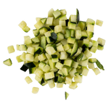 Processed - Zucchini - Diced - Bag - 1kg