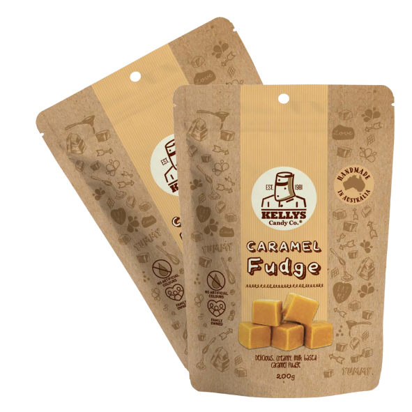 Handmade Lollies - Kelly's Candy Co. Caramel Fudge