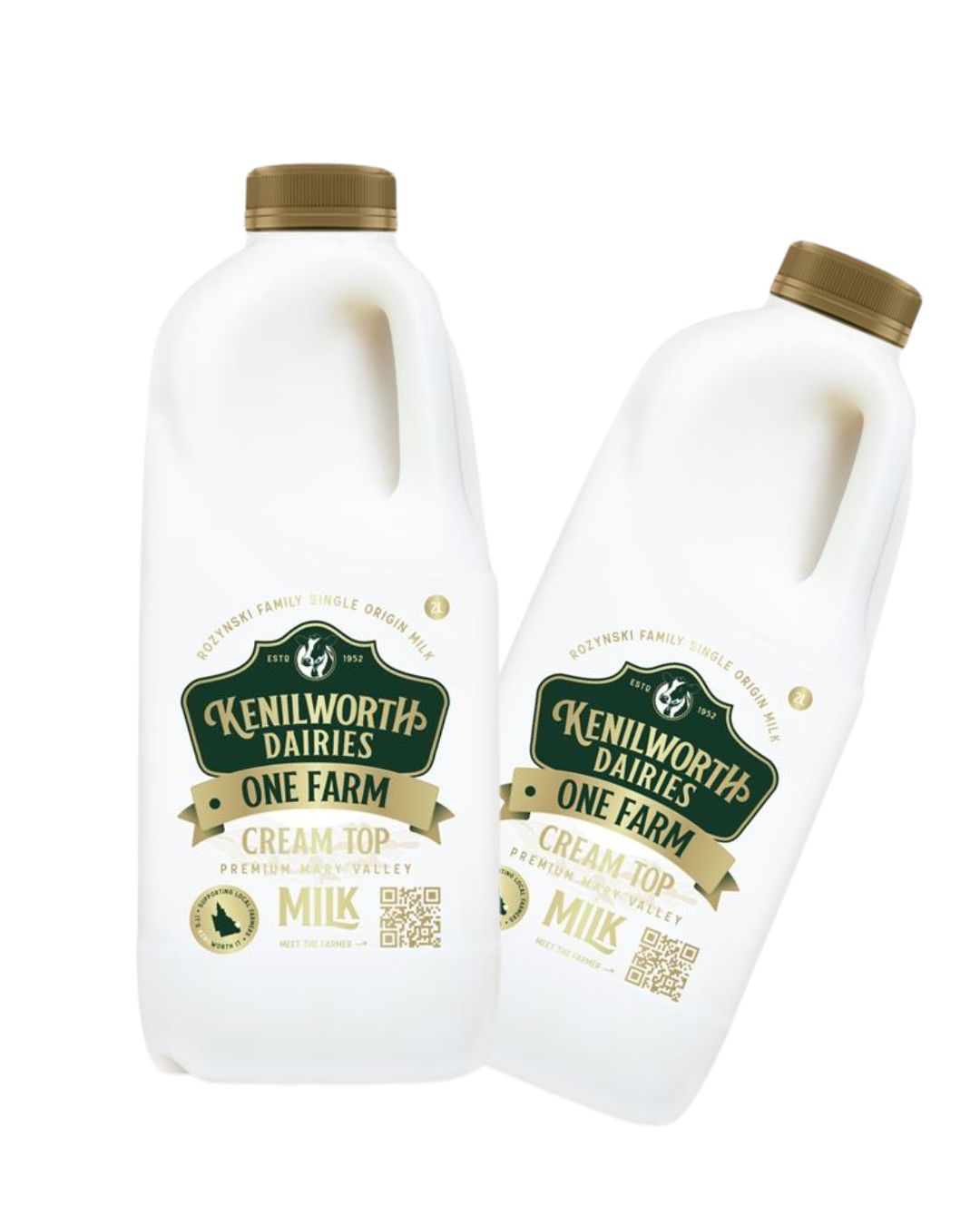 One Farm - Cream Top Milk - 2L