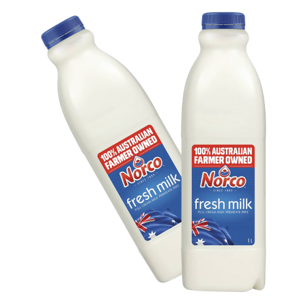 1L Full Cream Milk - Norco