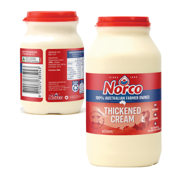 Thickened Cream Large - Norco - 600ml