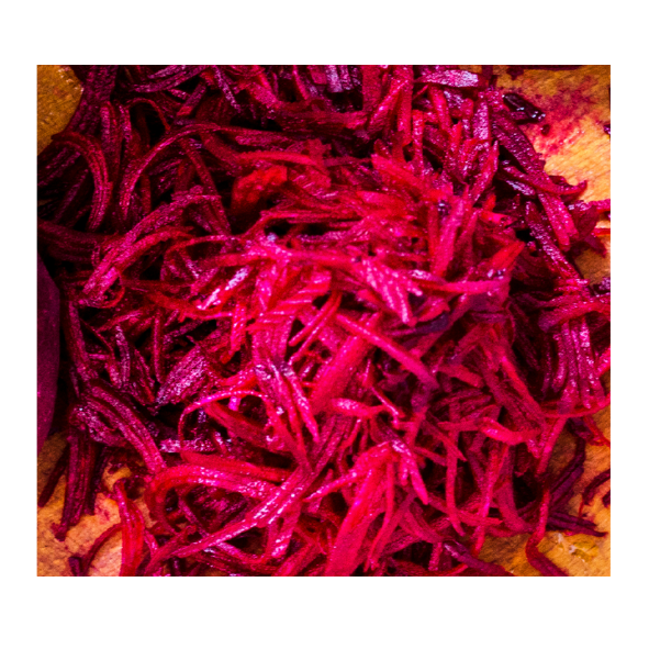 Processed - Beetroot Grated - Bag - 1kg