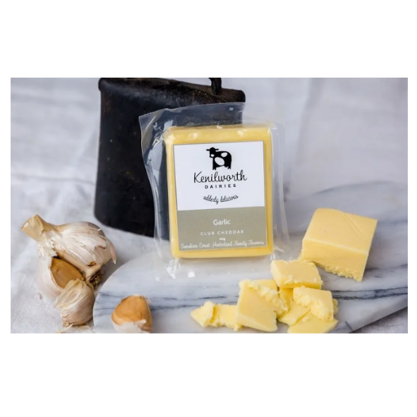 Club Cheddar - Kenilworth Dairies Garlic