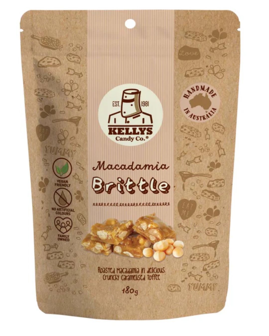 Handmade Lollies - Kelly's Candy Co. Peanut Brittle