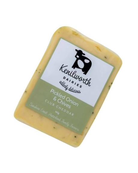 Club Cheddar - Kenilworth Dairies Pickled Onions & Chives